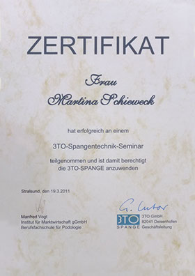 Zertifikat Spangentechnik Seminar